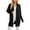 C-Black257, variant on DHFJKG Cardigan Sweaters For Women Mediun Length Loose Fit Solid Color Long Sleeve Open Front Knitwear Jacket Winter Versatile Outerwear