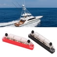 thumbnail image 4 of Power Distribution Block, 10 Way Power Distribution Block Bus Bar M6 Studs M4 Screw Terminals For Car Truck Marine Boat Yacht, 4 of 8