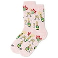 thumbnail image 3 of MeMoi Champagne Celebration Bamboo Blend Crew Socks - Mens - Male, 3 of 3