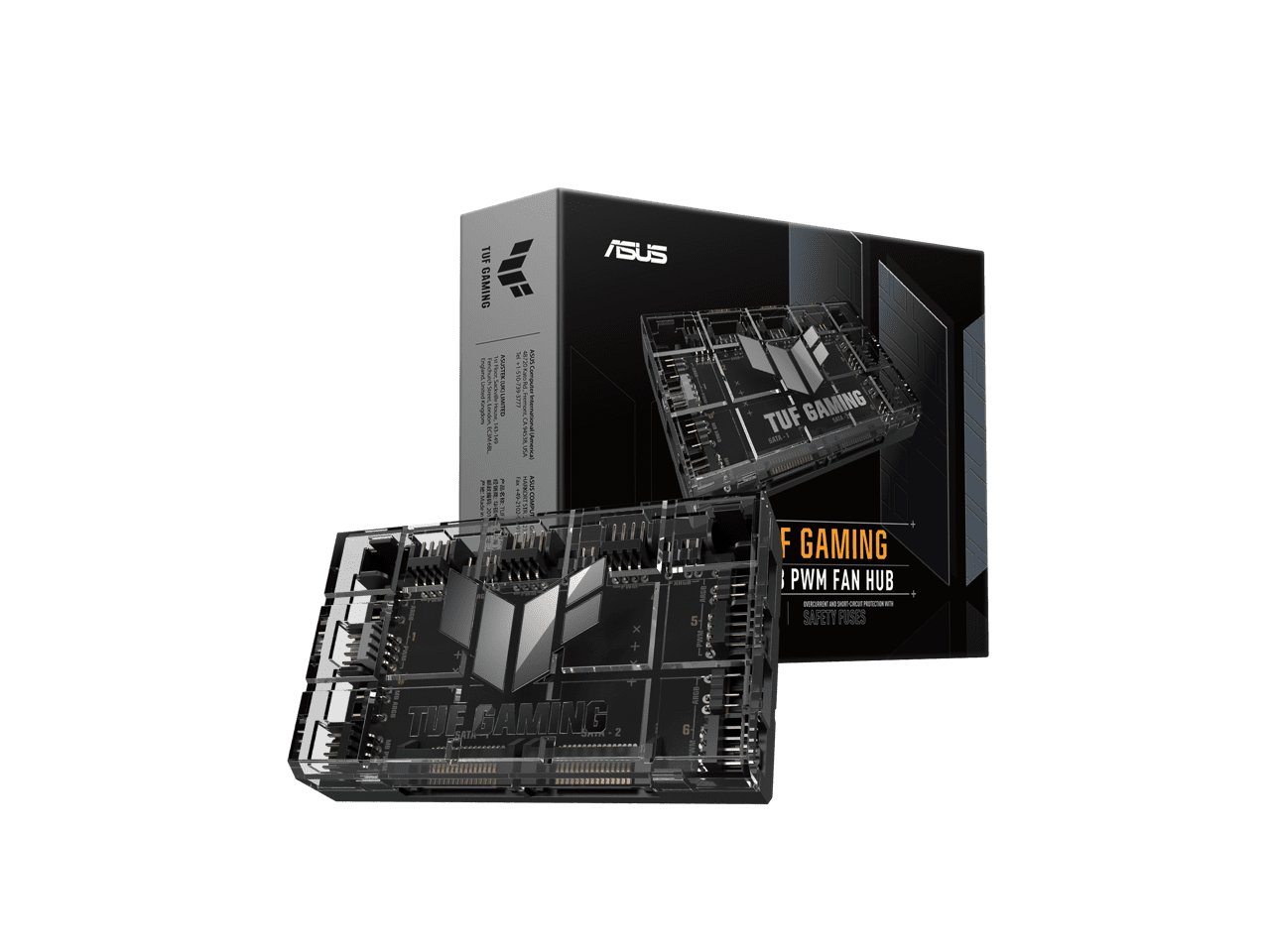 ASUS TUF Gaming TR120 ARGB Reverse Fan - Black - Triple Pack