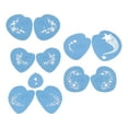 thumbnail image 4 of Face Paint Stencils, Washable Simple Operation PET Face Paint Template Reusable Face Stencils Kit  for Adults for Party Cosplay for  for Kids, 4 of 7