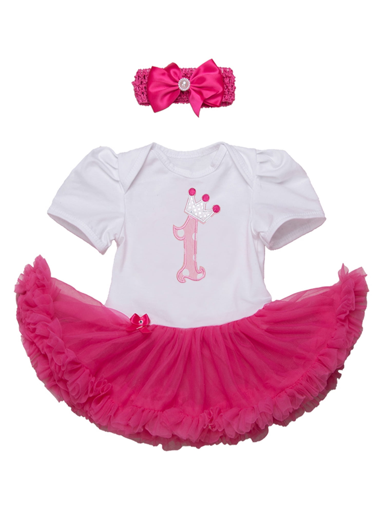 Baby Girls 1st Birthday Mermaid Outfit Ruffle Sleeve Romper Tutu Dress Sequin Bowknot Princess Skirt Sets