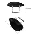 thumbnail image 2 of FRCOLOR  Violin Accessories Accessory Gel for Chin Rest Fittings Black, 2 of 8