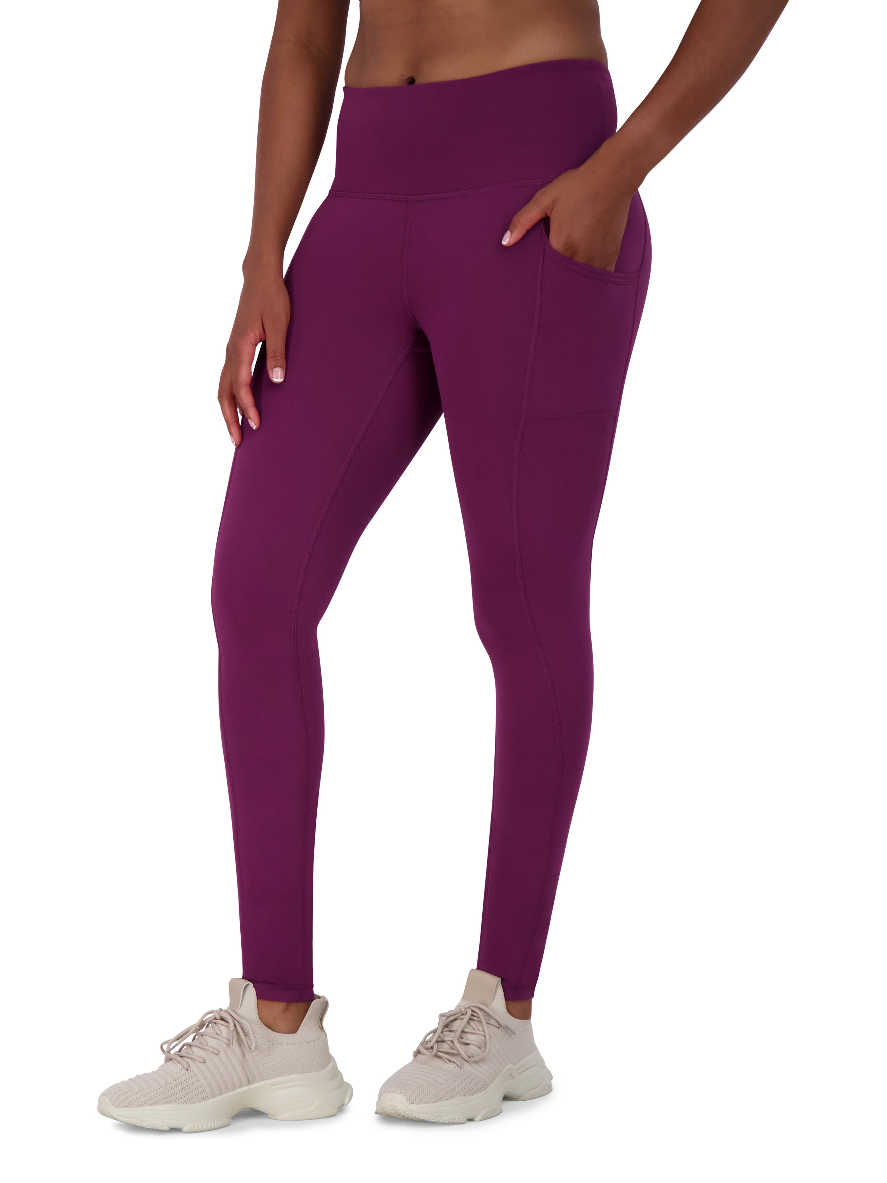 Reebok Women's Everyday HighWaisted Active Leggings with Pockets, 28