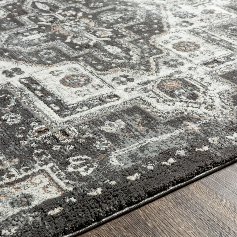 Mark Day Area Rugs 9x12 New Ross Traditional Charcoal Rug 9 2 X 12 Com