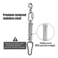 thumbnail image 3 of stanreset Spring Pole Dog Rope Toy Dog Tug of War Toy Outdoor Hanging Exercise Rope for Pet, 3 of 6