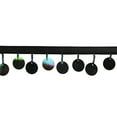 thumbnail image 2 of Altotux Beaded Trim 1-1/2" Multi-Color Round Sequins Glass Bead with 3/8" Ribbon (Gunmetal), 2 of 2