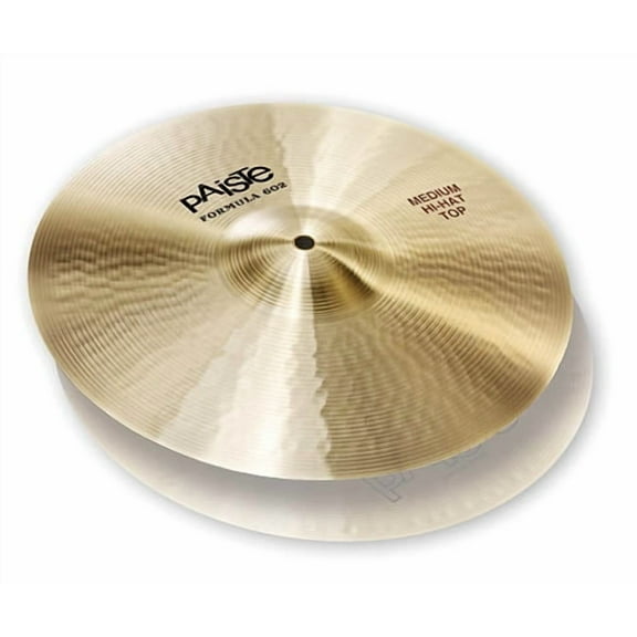 Paiste Cymbals Formula 602 Classic Sounds Medium Hi-Hat Top 14-inches