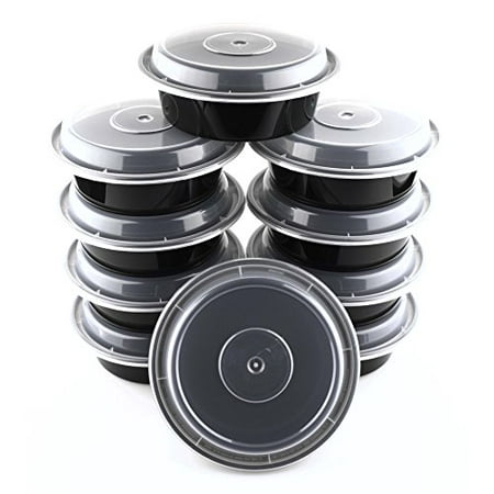 Download Green Direct Meal Prep containers 16 Oz. Round Microwavable Food Container with Lid /Portion ...