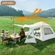 thumbnail image 4 of Tienda de campaña para viajes al aire libre con conducción autónoma, tienda automática de apertura rápida, tienda portátil a prueba de lluvia y sol, tienda para pescar, senderismo y refugio solar, 4 of 7