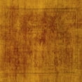 thumbnail image 1 of Ahgly Company Indoor Square Abstract Yellow Modern Area Rugs, 4' Square, 1 of 4