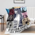 thumbnail image 2 of LAICAIW Gaslight Gatekeep Girlboss Throw Blanket, Merch for Bed Couch Sofa Gifts(Color : B, Size : 40"x50"), 2 of 7