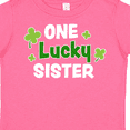 thumbnail image 4 of Inktastic One Lucky Sister with Shamrocks Girls Toddler T-Shirt, 4 of 5
