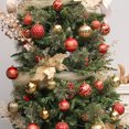 thumbnail image 7 of 30pcs Christmas Tree Balls, 2.36" Christmas Ornament Decorations Shatterproof Ornaments Gold and Red Color Painted Christmas Baubles Decorations for Party Wedding Christmas Decor, 7 of 7