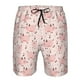 thumbnail image 3 of Balery Pig Traje de Baño Estilo Hawaiano para Hombre, Shorts de Secado Rápido con Bolsillos-Small, 3 of 6