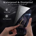 thumbnail image 3 of [2+2 Pack] Privacy Screen Protector for Motorola Moto G 5G 2026, Anti-Spy Shatterproof Tempered Glass with Camera Lens Tempered Glass 9H Hardness Bubble Free Anti-Glare Case Friendly, 3 of 7