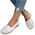 thumbnail image 5 of Willtoo Orthopedic Flat Loafer for Women 2026 Women's Arch Support Cloe Toe Wide Feet Classic Shoes Casual Easy Slip on Vintage Shoes with Barefoot Feel Comfortable Loafers for Outdoor Walking, 5 of 5
