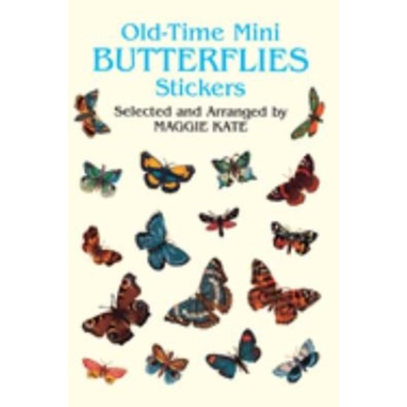 Pre-Owned Old-Time Mini Butterflies Stickers (Paperback) 9780486402345