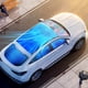 thumbnail image 5 of Parasol delantero para coche de 53 x 26 pulgadas, grueso, protector solar de verano, aislamiento térmico, parasol para coche, cortinas, tablero de protección solar, 5 of 9