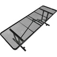 thumbnail image 3 of Global Industrial 277570BK 8 ft. Rectangular Steel Outdoor Table with Expanded Metal, Black, 3 of 7