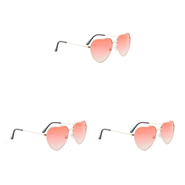 Marco de gafas de sol Qarigey de corazón único Estilo vintage Rojo