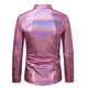 thumbnail image 3 of Blusa y camisa de manga larga con cuello vuelto para hombre, traje de escenario, moda informal, cuello vuelto, botones, camisa de manga larga, blusa para hombre, 3 of 3
