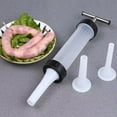 thumbnail image 3 of Machine de Remplissage de Farce à Viande à Saucisses Manuelle avec 3, 3 of 8