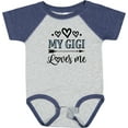 thumbnail image 3 of Inktastic My Gigi Loves Me Boys or Girls Baby Bodysuit, 3 of 5