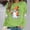 New-Green, variant on PNTUTB Women's Hoodless Sweatshirt Long Sleeve Crew Neck Pullover Top Halloween Graphic Print Casual Comfort Loose Trendy Sweatshirts