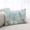 Green, variant on Marine Life Throw Pillow Covers, Nautical Underwater Coral Shell Starfish Watercolor Soft Breathable Pillow Cases with Invisible Zipper, Standard Pillowcases for Couch Bed Sofa Chair 20x26 Inches