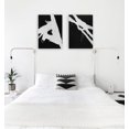 thumbnail image 1 of Set 2 Cuadros Moderno Minimalista Blanco Y Negro, 1 of 4