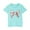 Blue, variant on Zwiiyzr Boys and Girls Christmas Shirts Fashion Cute Bow Printed Casual Short Sleeve Crewneck Cotton Top 3-10 Years Blue