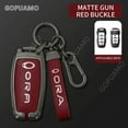 thumbnail image 2 of For Euler B 3/4 buttons key case Euler White Cat Keyring Holder Zinc alloy Car Key Case Cover Fob Keychain Accessories, 2 of 26
