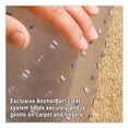 thumbnail image 2 of ES Robbins Multi-Task Series 45 x 53 Chair Mat for Low Pile Carpet, Rectangular with Lip, 2 of 6