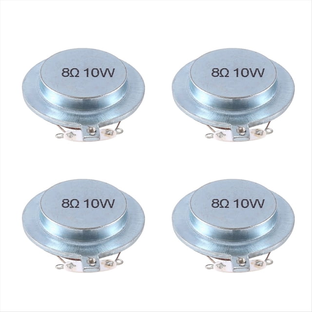 4X Altavoces de Audio 44 mm AvióN VibracióN Altavoz Resonance Speaker 10W 8 Ohms DIY para Cine en Casa