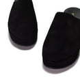 thumbnail image 3 of YDN Women Comfy Platform Round Toe Clogs Mules Slip On Wedge Mid Heel Slippers Sandals Summer Beach Dressy Shoes Size 7 Black, 3 of 4