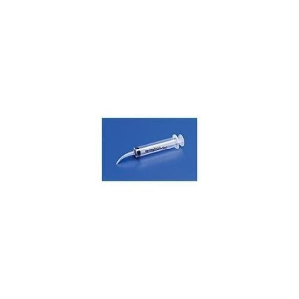 Dental Utility Syringe Curved Tip 12mL / 12cc 50/BX Covidien / Kendall Irrigation Glue Gun MADE