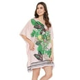 thumbnail image 4 of Women Plus Size Short Tunic Dress for Women Casual Polyester Short Caftan Dress Ladies Kimono Beach Cover-Ups Kaftan Online By Oussum, 4 of 8