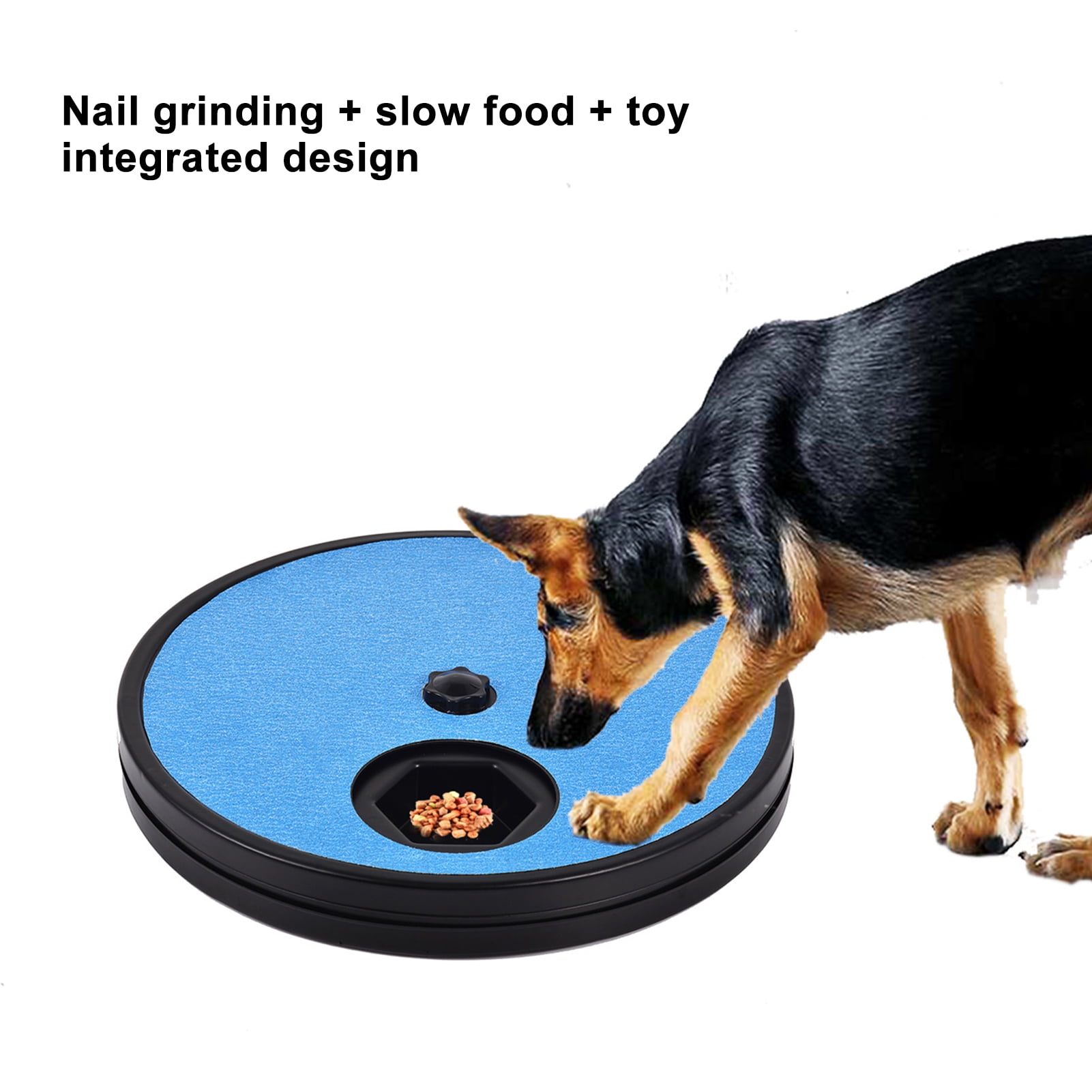 YIFAEUX Dog Toy Interactive Dog Nail Scratch Board with Hidden Treats Compartment Pet Food Leakage Toy Pet Supplies