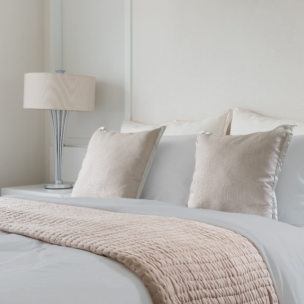 Yougu 4-Piece Sheet Set Oeko-TEX Certified,Viscose Derived from Bamboo,King sise,Light Gray