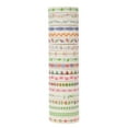 thumbnail image 2 of 19-Pack Japanese Style Washi Masking Tape, Vibrant Colors, Perfect for DIY Crafts, Scrapbooking and Packing, Easy Stick Assorted Styles, 2 of 8