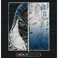 thumbnail image 2 of Men's Marvel: Moon Knight Split Face Duo  Graphic Tee Black Large, 2 of 5