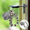 thumbnail image 4 of WEUVEB Durable Leopard Print Faux Ball Keychain for Car and Handbag Accessories, 4 of 8
