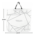 thumbnail image 2 of Bolsa de Embalaje de regalo Belug 38x30 cm 50 Pzas Blanco Lines, 2 of 5