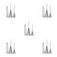 thumbnail image 2 of Inteprter 3 Pieces/Set Cake Baking Nozzle Dessert Decorating Cream Cookies Kitchen Decoration Puff Pastry Tips Professional Piping Type2 NO2 Inteprter CBP099698, 2 of 4