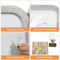 thumbnail image 4 of 2 in 1 Kids Easel Desk Chair Set Book Rack Adjustable Art Painting Board, 4 of 9