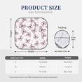 thumbnail image 4 of Yiaed Pink Butterflies (2) Print Car Front Windshield Sun Shade,Foldable Anti-UV Car Sunshade for Front Window for Most Vehicles-Medium, 4 of 5
