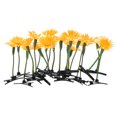 thumbnail image 4 of 20 pinzas para el cabello con forma de girasol, ideales para fiestas y como adorno para el cabello., 4 of 7