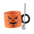 thumbnail image 1 of Ceramic Coffee Mug, Holiday Coffee Mug, Milk Juice Mug, Gift Mug, Pumpkin, Cat, orange, 1 of 8