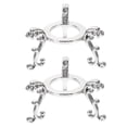 thumbnail image 3 of CIMAXIC 2Pcs Alloy Crystal Ball Base Crystal Ball Display Base Crystal Sphere Holder,2.05"X1.97"X1.26", 3 of 5